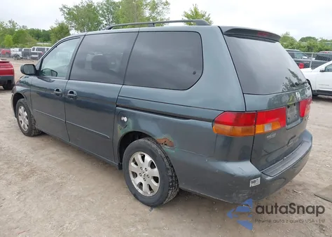 2003 Honda Odyssey Ex-L из США, поврежденный, VIN 5FNRL18053B133092